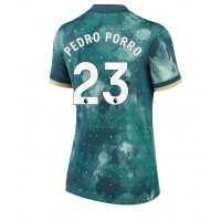 Zenski Nogometni Dres Tottenham Hotspur Pedro Porro #23 Rezervni 2024-25 Kratak Rukav